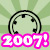 The New Years 2007 Badge badge