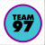 TEAM 97 -- Team Badge badge