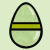 The non-denominational egg badge badge